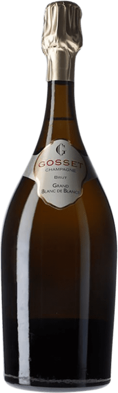 205,95 € | Weißer Sekt Gosset Grand Brut — Herb Blanc de Blancs A.O.C. Champagne Champagner Frankreich Chardonnay Magnumflasche 1,5 L