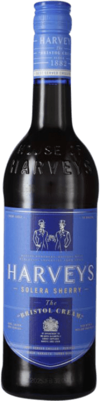 11,95 € | Cremelikör Harvey's Bristol Cream D.O. Jerez-Xérès-Sherry Andalusien Spanien 75 cl