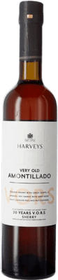 78,95 € | 強化ワイン Harvey's Very Old Amontillado V.O.R.S. D.O. Jerez-Xérès-Sherry アンダルシア スペイン ボトル Medium 50 cl