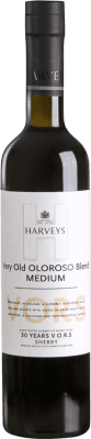 75,95 € | Fortified wine Harvey's Oloroso Very Old VO D.O. Jerez-Xérès-Sherry Andalusia Spain Medium Bottle 50 cl