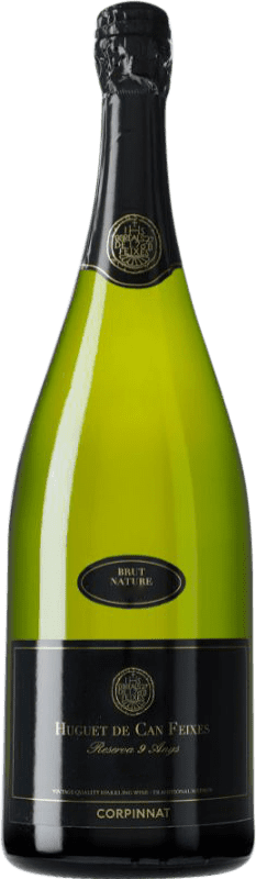 52,95 € | White sparkling Huguet de Can Feixes Brut Nature Corpinnat Catalonia Spain Magnum Bottle 1,5 L
