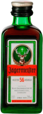 Ликеры Коробка из 24 единиц Mast Jägermeister миниатюрная бутылка 5 cl