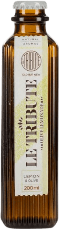 78,95 € Envío gratis | Caja de 24 unidades Refrescos MG Le Tribute Botellín 20 cl Olive — Aceituna, Lemon — Limón, Lemonade — Limonada