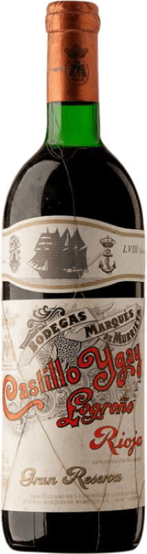 525,95 € | 赤ワイン Marqués de Murrieta Castillo Ygay グランド・リザーブ 1968 D.O.Ca. Rioja ラ・リオハ スペイン Tempranillo, Grenache, Graciano, Mazuelo 75 cl