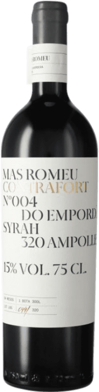 Envoi gratuit | Vin rouge Mas Romeu Contrafort 004 D.O. Empordà Catalogne Espagne Syrah 75 cl