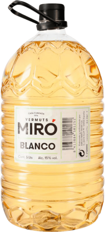 64,95 € Free Shipping | Vermouth Miró Blanco Carafe 5 L