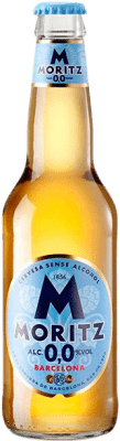 36,95 € | 24 units box Beer Moritz Aigua Spain One-Third Bottle 33 cl