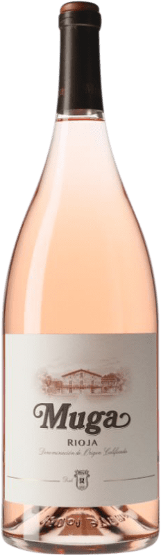 35,95 € 免费送货 | 玫瑰酒 Muga Rosado D.O.Ca. Rioja 瓶子 Magnum 1,5 L