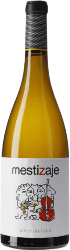 18,95 € Envío gratis | Vino blanco Mustiguillo Mestizaje Blanc D.O.P. Vino de Pago El Terrerazo