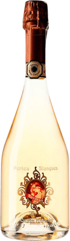 26,95 € | Espumante branco Naveran Perles Blanques Brut Nature D.O. Cava Catalunha Espanha Pinot Preto, Chardonnay 75 cl