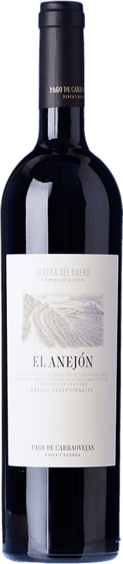 194,95 € | Красное вино Pago de Carraovejas El Anejón D.O. Ribera del Duero Кастилья-Ла-Манча Испания Tempranillo — Темпранильо, Merlot — Мерло, Cabernet Sauvignon — Каберне Совиньон Бутылка Магнум 1,5 L