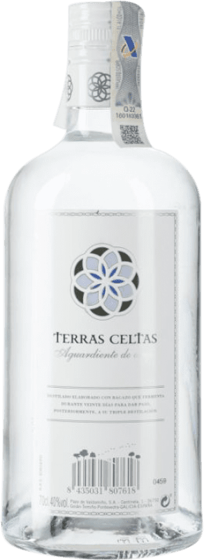 19,95 € Spedizione Gratuita | Grappa Orujo Pazo Valdomiño Terras Celtas Aguadiente