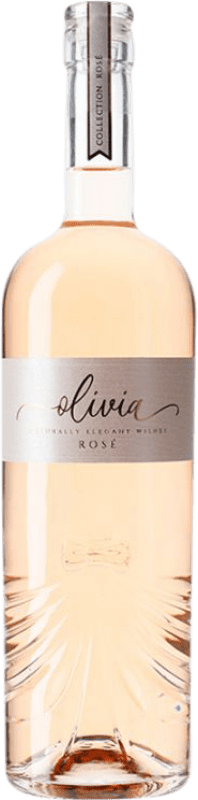 Free Shipping | Rosé wine Pazo Pondal Olivia Rosé D.O. Rías Baixas Galicia Spain Sousón, Pedral, Treixadura, Albariño 75 cl