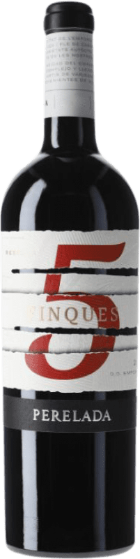 21,95 € Бесплатная доставка | Красное вино Perelada 5 Fincas Резерв D.O. Empordà