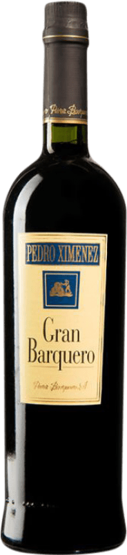 25,95 € | 强化酒 Pérez Barquero Gran Barquero D.O. Montilla-Moriles 安达卢西亚 西班牙 Pedro Ximénez 75 cl