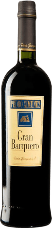 Kostenloser Versand | Verstärkter Wein Pérez Barquero Gran Barquero D.O. Montilla-Moriles Andalusien Spanien Pedro Ximénez 75 cl