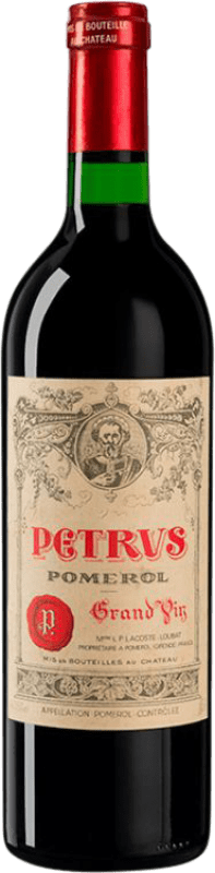 3 859,95 € | Vino rosso Château Petrus 1987 A.O.C. Pomerol bordò Francia Merlot, Cabernet Franc 75 cl