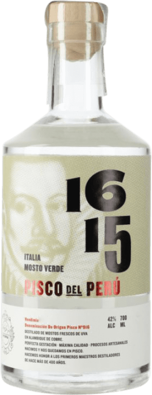 Spedizione Gratuita | Pisco 1615 Quebranta Mosto Verde Perù 70 cl