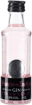 Genièvre Gin Boîte de 24 unités Puerto de Indias 37 cl Strawberry — Fraise