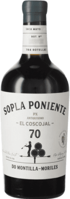 Free Shipping | Fortified wine Rodríguez de Vera Sopla Poniente Viejísimo El Coscojal D.O. Jerez-Xérès-Sherry Andalusia Spain Palomino Fino Medium Bottle 50 cl