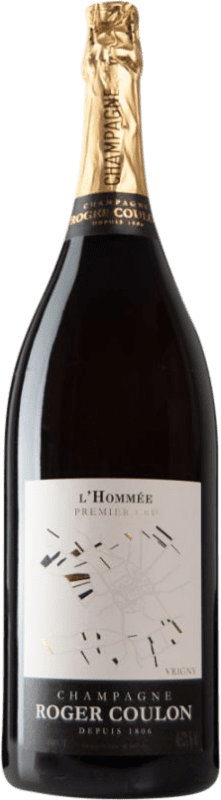 Envio grátis | Espumante branco Roger Coulon l'Hommée Brut A.O.C. Champagne Champagne França Garrafa Jéroboam-Duplo Magnum 3 L