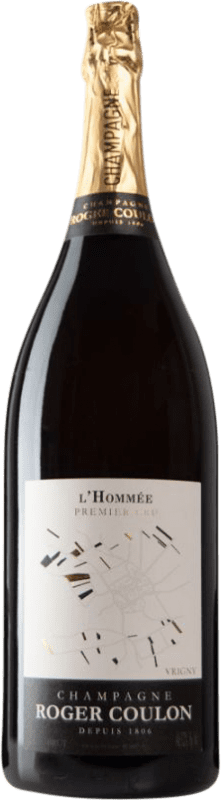 595,95 € 免费送货 | 白起泡酒 Roger Coulon l'Hommée Brut — 起泡酒 干型 A.O.C. Champagne 双大瓶 — Jeroboam-Double Magnum 3 L