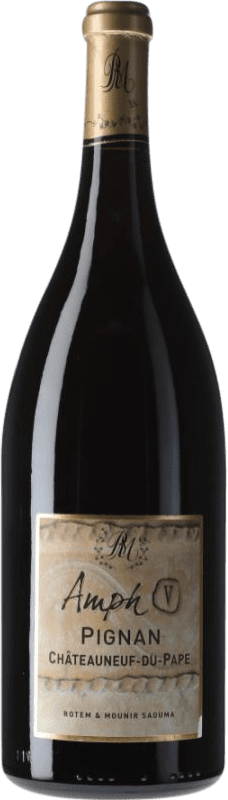 Free Shipping | Red wine Rotem & Mounir Saouma Terroir Pignan A.O.C. Châteauneuf-du-Pape Rhône France Magnum Bottle 1,5 L