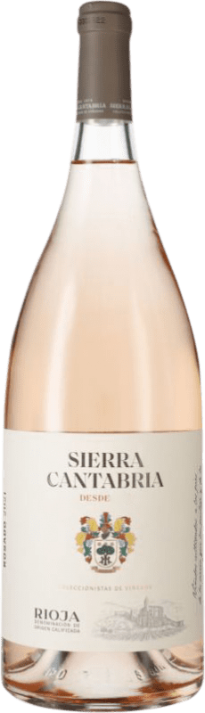 Бесплатная доставка | Розовое вино Sierra Cantabria Rosado D.O.Ca. Rioja Ла-Риоха Испания Tempranillo, Grenache, Viura бутылка Магнум 1,5 L