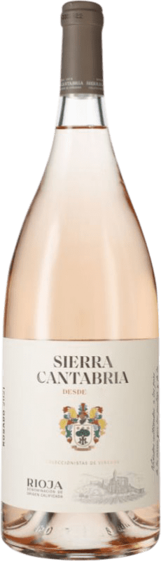 15,95 € Envoi gratuit | Vin rose Sierra Cantabria Rosado D.O.Ca. Rioja Bouteille Magnum 1,5 L