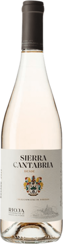 Free Shipping | Rosé wine Sierra Cantabria Rosado D.O.Ca. Rioja The Rioja Spain Tempranillo, Grenache, Viura 75 cl