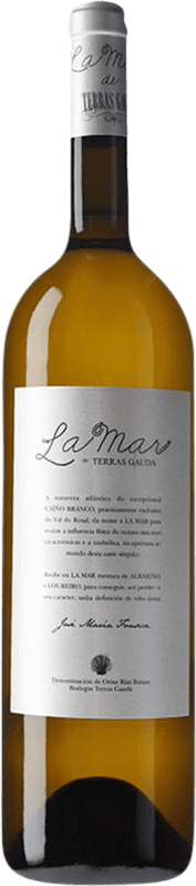 82,95 € Envío gratis | Vino blanco Terras Gauda La Mar D.O. Rías Baixas Botella Magnum 1,5 L