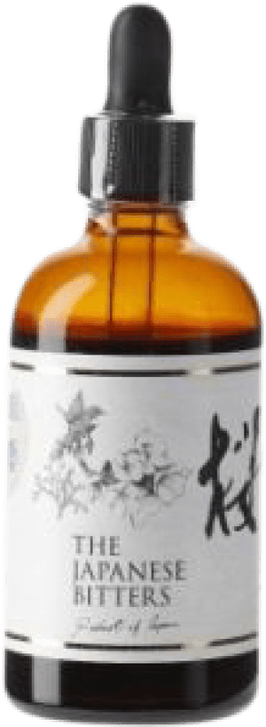 Kostenloser Versand | Softdrinks The Japanese Bitters Sakura Niederlande Miniaturflasche 10 cl