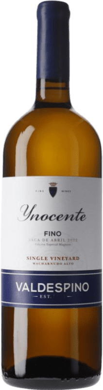 39,95 € | Verstärkter Wein Valdespino Inocente D.O. Jerez-Xérès-Sherry Andalusien Spanien Palomino Fino Magnum-Flasche 1,5 L