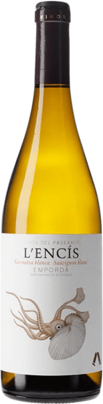 Envoi gratuit | Vin blanc El Paseante L'Encís Blanc D.O. Empordà Catalogne Espagne 75 cl