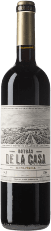 15,95 € | Красное вино Uvas Felices Viña al Lado de la Casa Detrás de la Casa D.O. Yecla Регион Мурсия Испания Monastrell 75 cl