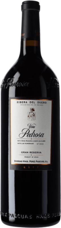 133,95 € | Vino tinto Pérez Pascuas Viña Pedrosa Gran Reserva D.O. Ribera del Duero Castilla la Mancha España Botella Magnum 1,5 L