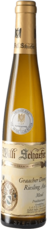 Kostenloser Versand | Weißwein Willi Schaefer Graacher Domprobst Auslese Goldkapsel V.D.P. Mosel-Saar-Ruwer Deutschland Riesling Halbe Flasche 37 cl