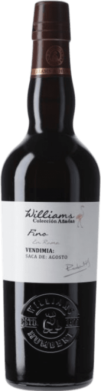 Free Shipping | Fortified wine Williams & Humbert Fino en Rama Saca D.O. Jerez-Xérès-Sherry Andalusia Spain Palomino Fino Medium Bottle 50 cl