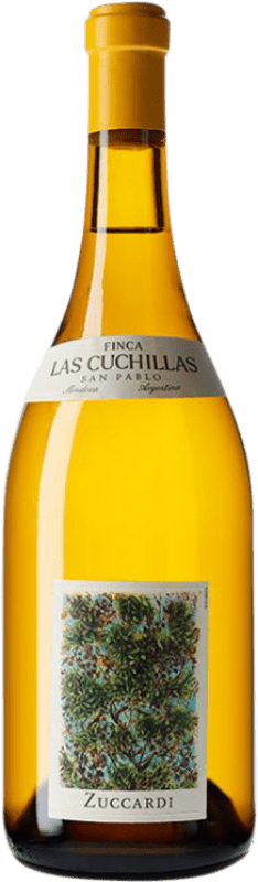 Free Shipping | White wine Zuccardi Finca Las Cuchillas I.G. Mendoza Mendoza Argentina Chardonnay 75 cl