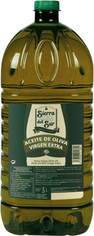 62,95 € | Оливковое масло Sacesa Sierra del Sur Virgen Extra PET Ла-Риоха Испания Графин 5 L