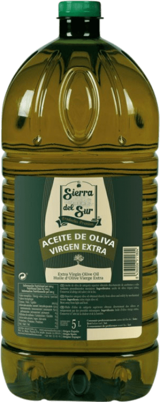 Spedizione Gratuita | Olio d'Oliva Sacesa Sierra del Sur EVO Extra Vergine La Rioja Spagna Tanica 5 L PET