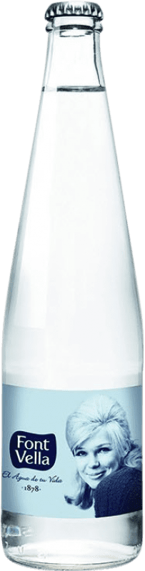 Free Shipping | 12 units box Water Font Vella Spain Special Bottle 1,5 L Glass