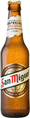Cerveja Caixa de 24 unidades San Miguel Garrafa Pequena 25 cl