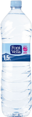 Water 15 units box Font Vella PET 1 L