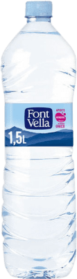 Water 15 units box Font Vella 1 L PET