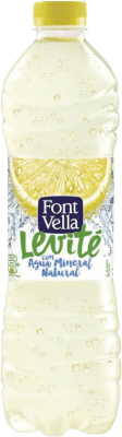 免费送货 | 盒装12个 水 Font Vella Levité Limón 西班牙 瓶子 Medium 50 cl