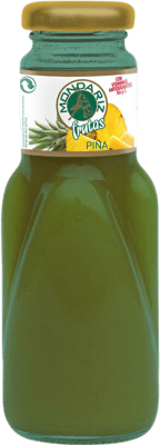 33,95 € | 盒装24个 饮料和搅拌机 Mondariz Frutas Piña 加利西亚 西班牙 小瓶 20 cl
