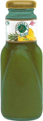 33,95 € | Коробка из 24 единиц Безалкогольные напитки Mondariz Frutas Piña Галисия Испания Мини-бутылка 20 cl