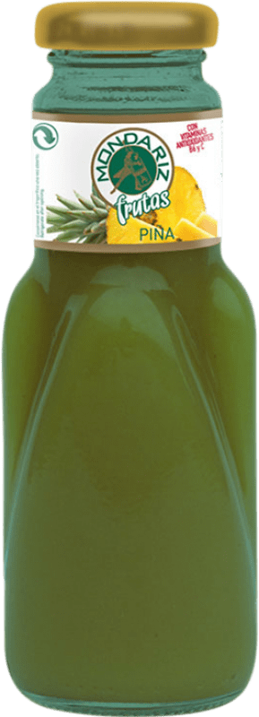 29,95 € Envoi gratuit | Boîte de 24 unités Boissons Fraîches Mondariz Frutas Piña Petite Bouteille 20 cl