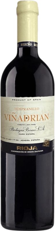 Envío gratis | Vino tinto Luis Gurpegui Muga Viñadrián Crianza D.O.Ca. Rioja La Rioja España 75 cl